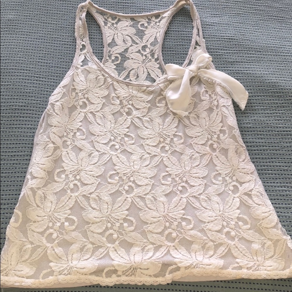 Hollister lace top